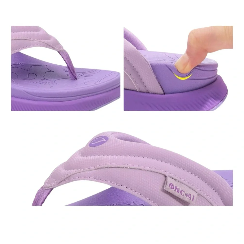 Lavender Platform Sandals - Picture 2 of 4
